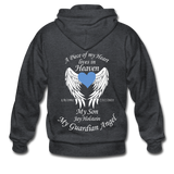 Son Jay Holstein Gildan Heavy Blend Adult Zip Hoodie - deep heather