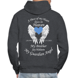 Brother Jay Holstein Gildan Heavy Blend Adult Hoodie - charcoal grey