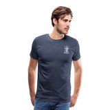 Johnston Men's Premium T-Shirt - heather blue