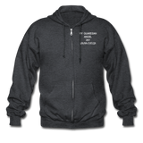 Jay My Son Gildan Heavy Blend Adult Zip Hoodie - deep heather
