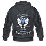 Jay My Son Gildan Heavy Blend Adult Zip Hoodie - deep heather