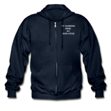 Jay My Son Gildan Heavy Blend Adult Zip Hoodie - navy