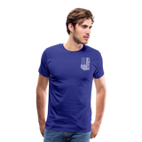 Popo American Flag Men's Premium T-Shirt - royal blue