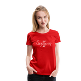 Sagittarius AF Women’s Premium T-Shirt (CK1563) - red