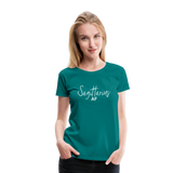 Sagittarius AF Women’s Premium T-Shirt (CK1563) - teal