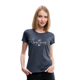 Sagittarius AF Women’s Premium T-Shirt (CK1563) - heather blue