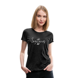 Sagittarius AF Women’s Premium T-Shirt (CK1563) - charcoal grey