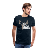 Big Racks Matter Men's Premium T-Shirt (KS1024) - deep navy
