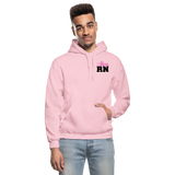 Alicia RN Nurse Flag Gildan Heavy Blend Adult Hoodie - light pink