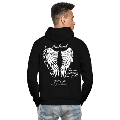 Husband Jerry Sr Gildan Heavy Blend Adult Hoodie - black