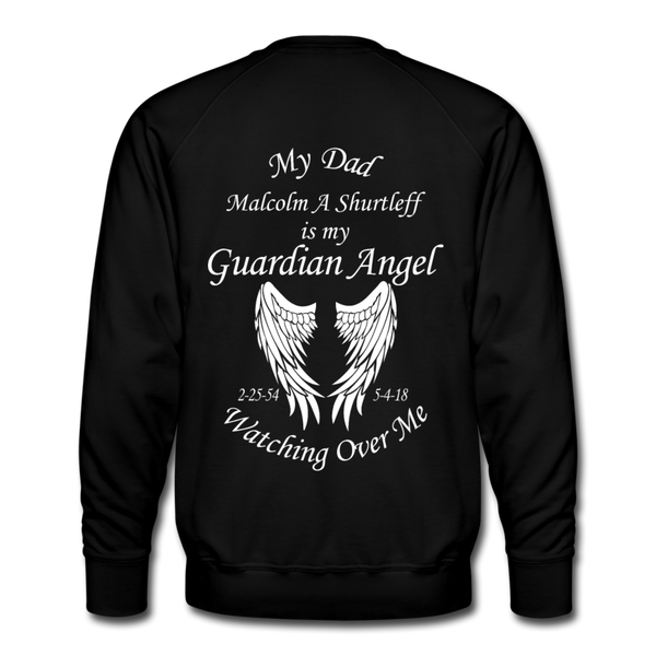 Dad Malcolm A Shurtleff Men’s Premium Sweatshirt - black
