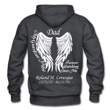 Dad Roland H. Levesque Gildan Heavy Blend Adult Hoodie - charcoal grey