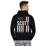 Scott Firefighter Gildan Heavy Blend Adult Hoodie - black