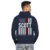 Scott Firefighter Gildan Heavy Blend Adult Hoodie - navy