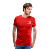 It offend you until it defends you Men's Premium T-Shirt (CK4134 - red