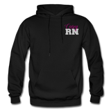Casey RN Nurse Flag Gildan Heavy Blend Adult Hoodie - black