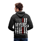Myers Men’s Premium Hoodie - black