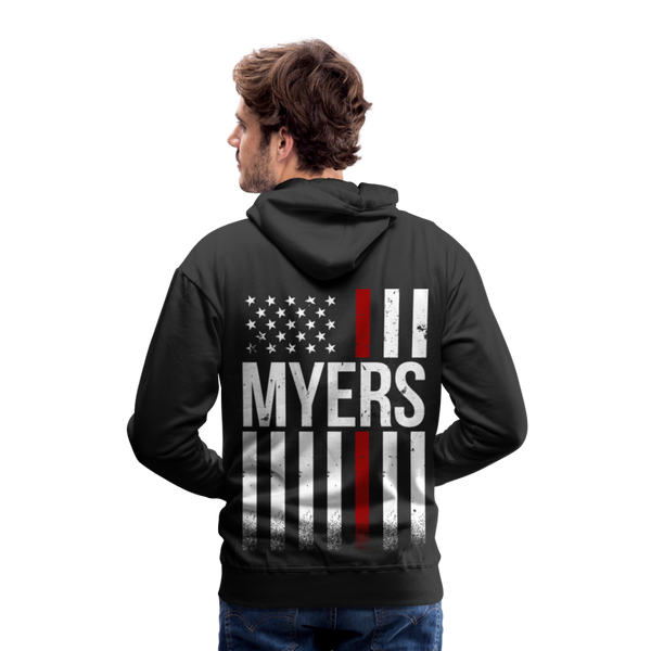 Myers Men’s Premium Hoodie - black