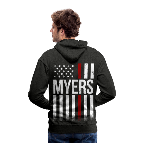 Myers Men’s Premium Hoodie - charcoal grey