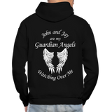 John and jay are my guardian angels  Gildan Heavy Blend Adult Hoodie - black