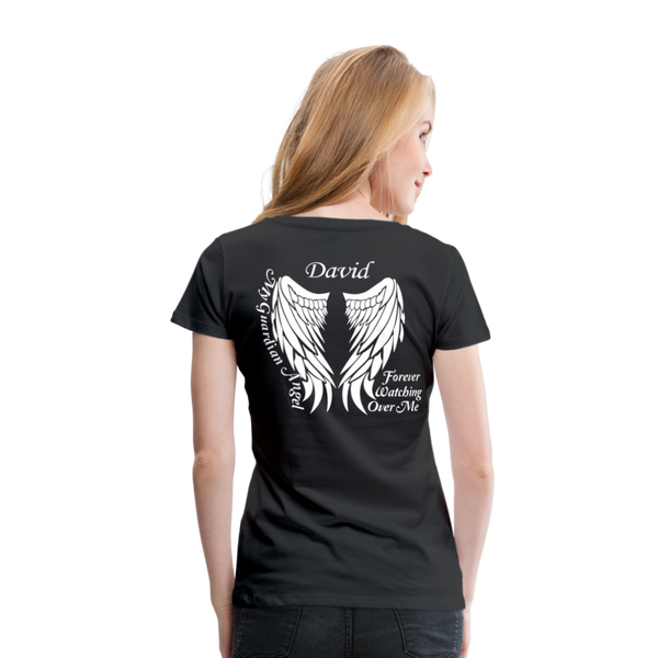 David Women's Premium T-Shirt - black