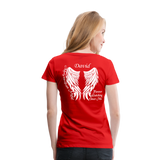 David Women's Premium T-Shirt - red