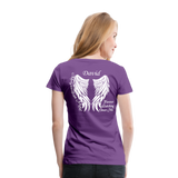 David Women's Premium T-Shirt - purple