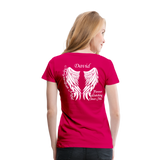 David Women's Premium T-Shirt - dark pink