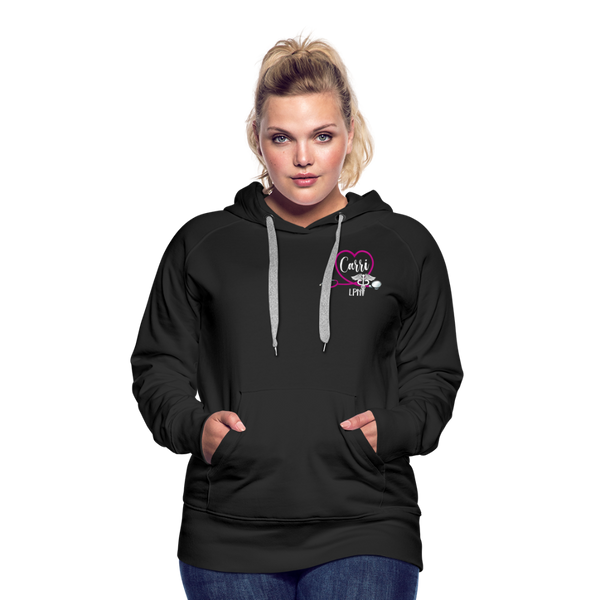 Carri LPN Women’s Premium Hoodie - black