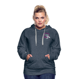Carri LPN Women’s Premium Hoodie - heather denim