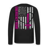 Janelle Men's Premium Long Sleeve T-Shirt - black