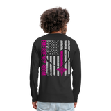Janelle Men's Premium Long Sleeve T-Shirt - black