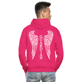 GUARDIAN Wings Gildan Heavy Blend Adult Hoodie - fuchsia