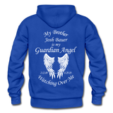 Brother, Josh Bauer Gildan Heavy Blend Adult Hoodie - royal blue