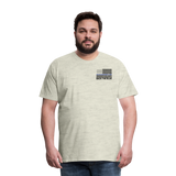 My Favorite DEPUTY SHERIFF Call me Dad Men's Premium T-Shirt - heather oatmeal