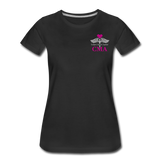 Certified Medical Assistant, CMA Women's Premium T-Shirt - black