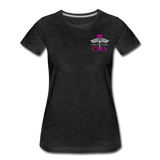 Certified Medical Assistant, CMA Women's Premium T-Shirt - charcoal grey