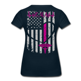 Certified Medical Assistant, CMA Women's Premium T-Shirt - deep navy