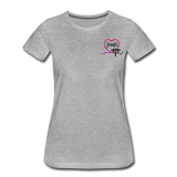 Jennifer Emergency Nurse Flag Women’s Premium T-Shirt - heather gray