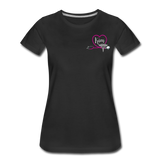 Kim Emergency Nurse Flag Women’s Premium T-Shirt - black