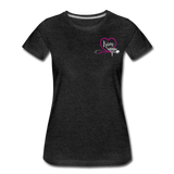 Kim Emergency Nurse Flag Women’s Premium T-Shirt - charcoal grey