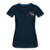 Kim Emergency Nurse Flag Women’s Premium T-Shirt - deep navy