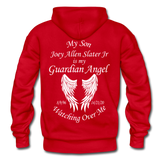 son Joey Allen Slater Jr Gildan Heavy Blend Adult Hoodie - red