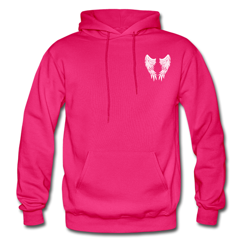 son Joey Allen Slater Jr Gildan Heavy Blend Adult Hoodie - fuchsia