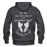 son Joey Allen Slater Jr Gildan Heavy Blend Adult Hoodie - charcoal grey