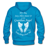 son Joey Allen Slater Jr Gildan Heavy Blend Adult Hoodie - turquoise