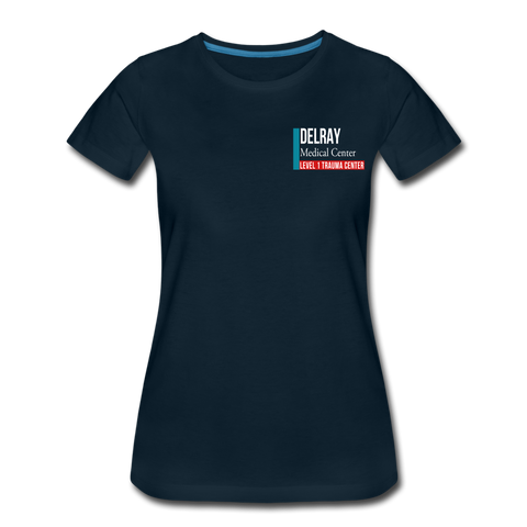 Delray Women’s Premium T-Shirt - deep navy