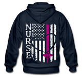 Misty RN/BSN Gildan Heavy Blend Adult Zip Hoodie - navy