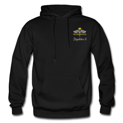 Dispatcher 31 Gildan Heavy Blend Adult Hoodie - black