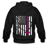 Taylor Rae LPN Men's Zip Hoodie - black